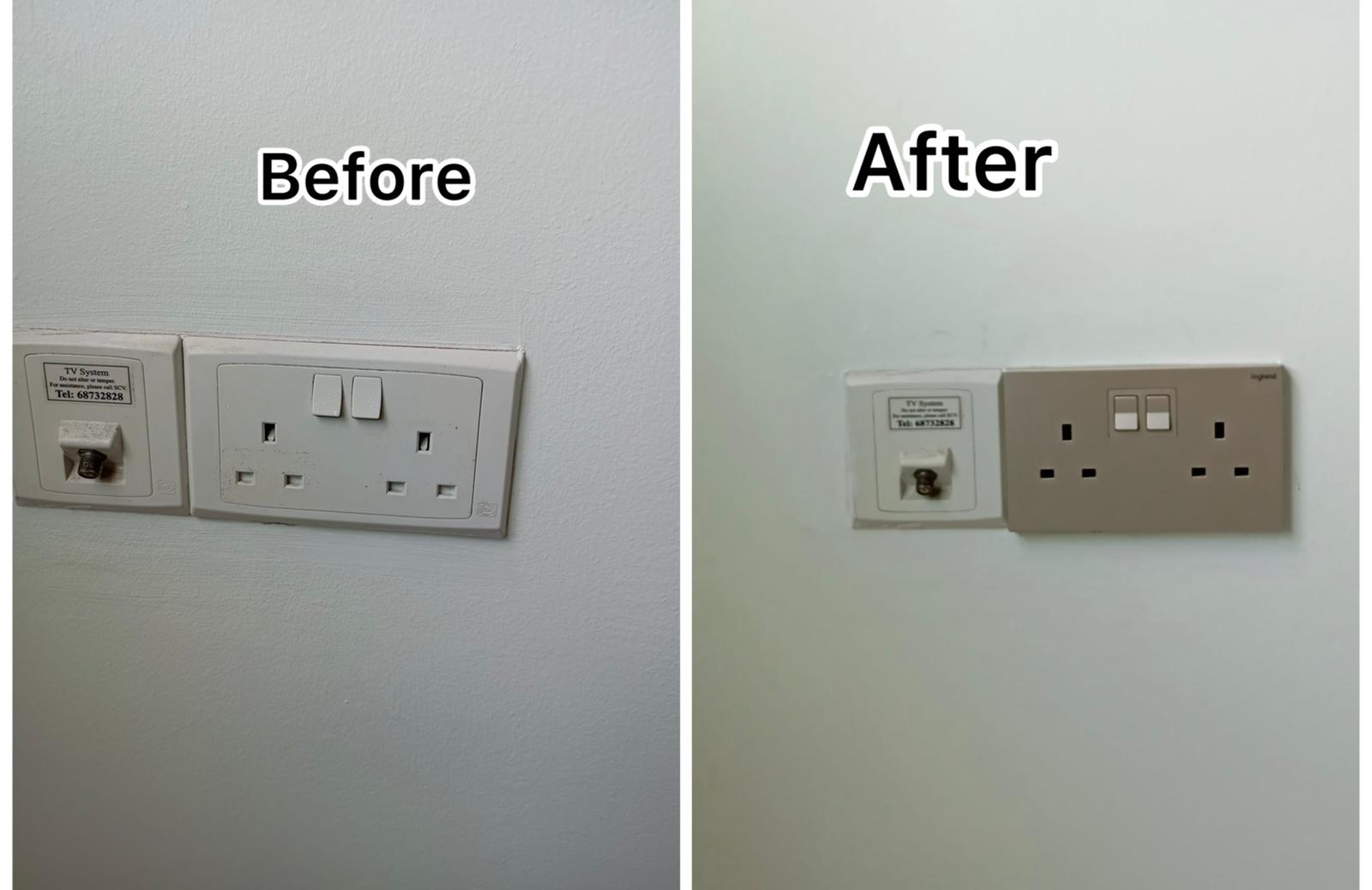Professional Handyman & Electrical Socket Replacement Service in Singapore